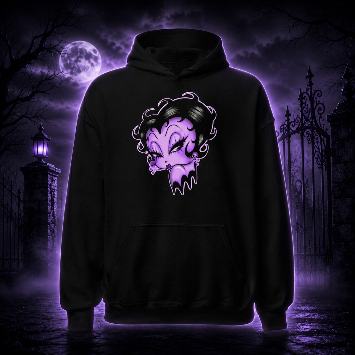 Spooky Betty Hoodie Sweater