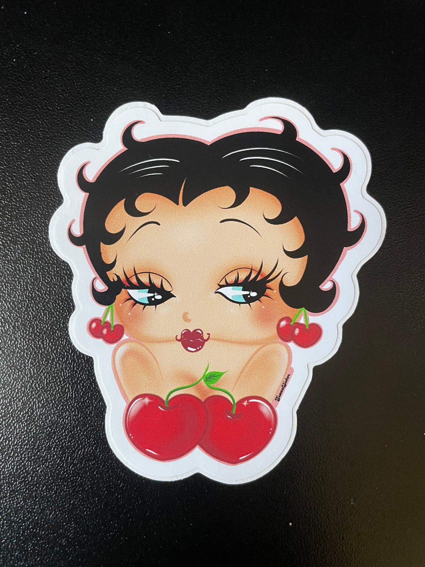 Poppin Betty sticker