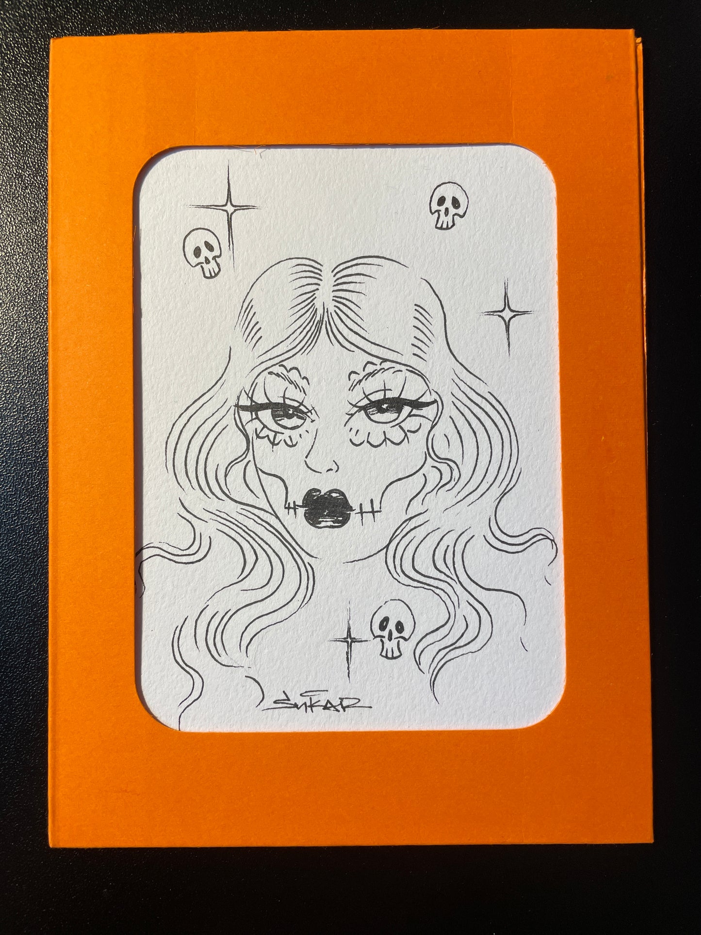 Muerta mini drawing