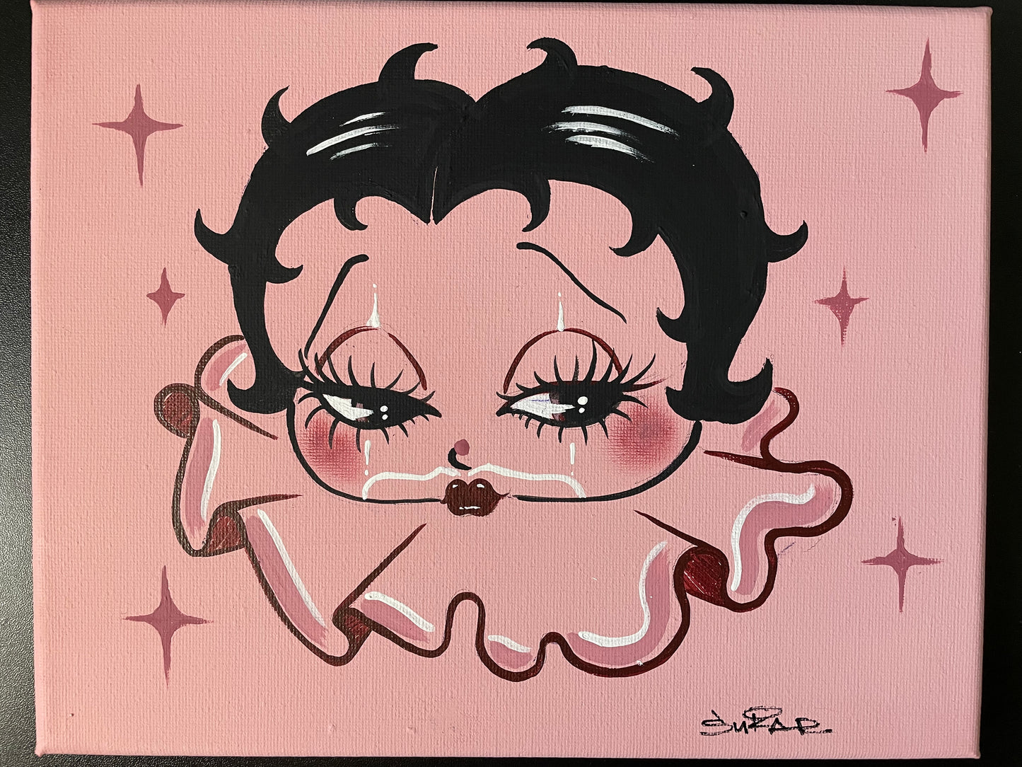 Pink Betty painting