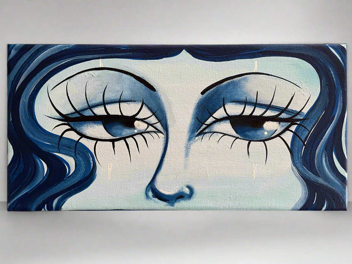 Ojos Lindos painting