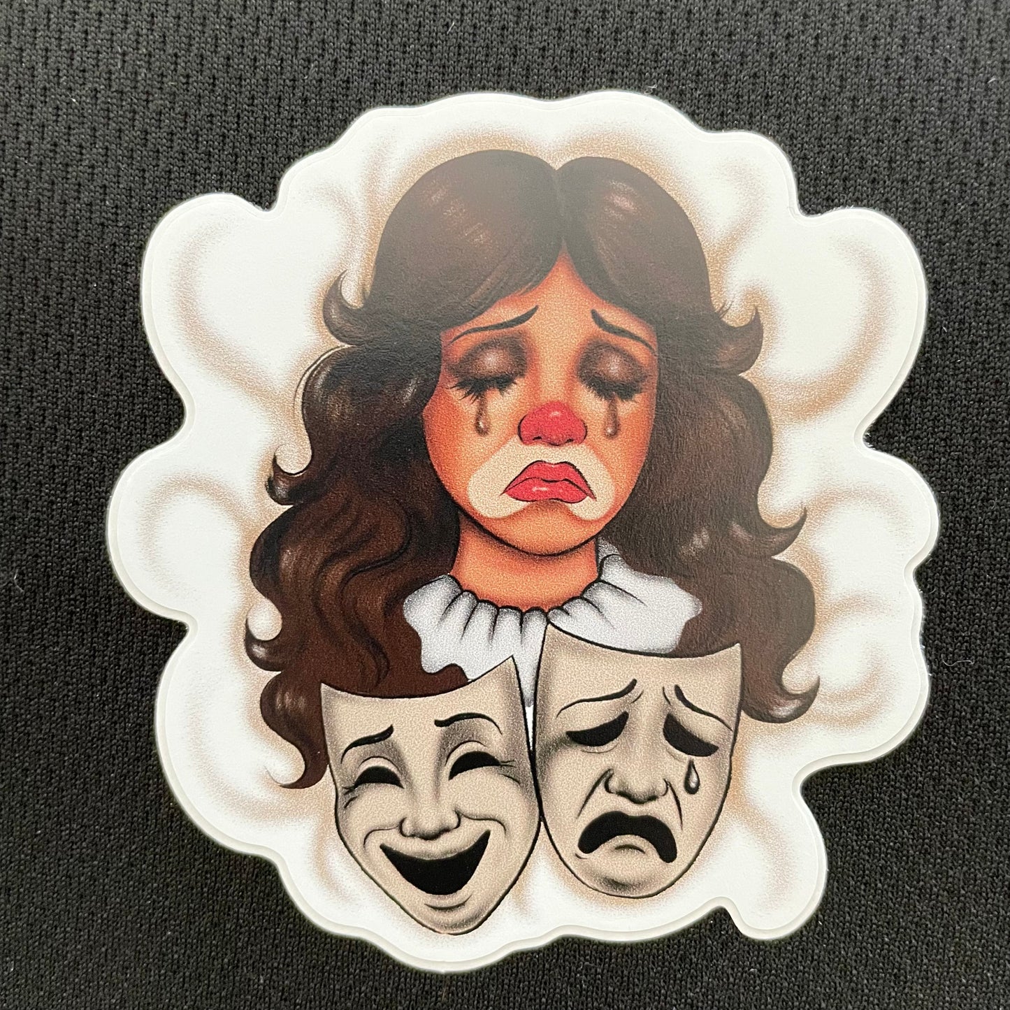 Pushing Thru sticker