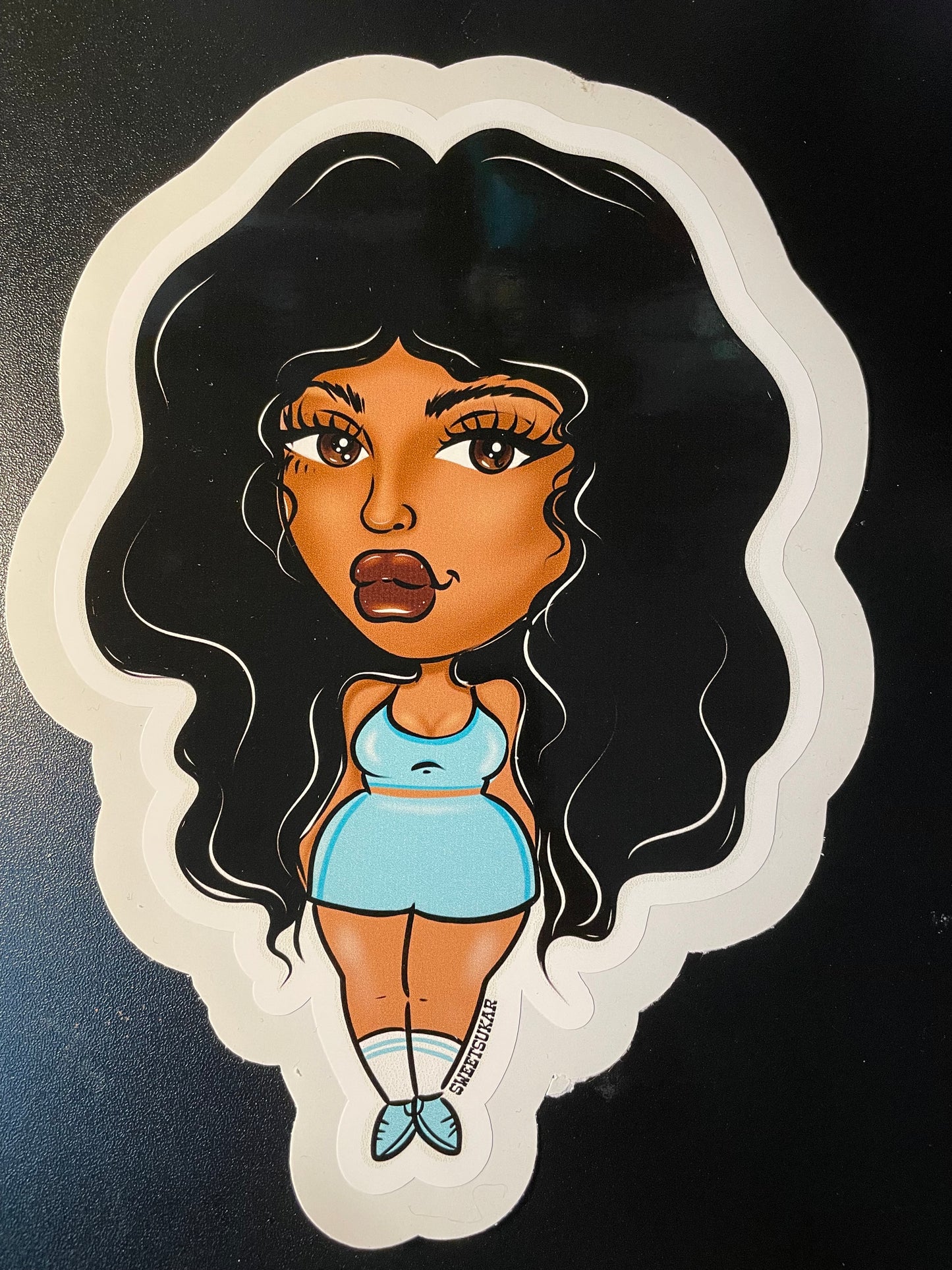 Large Cholita Stickers