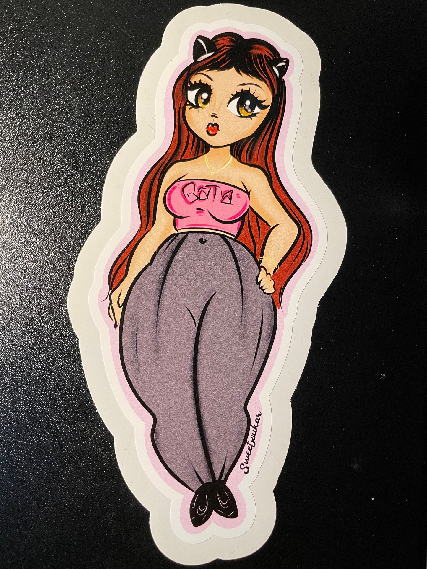 Large Cholita Stickers