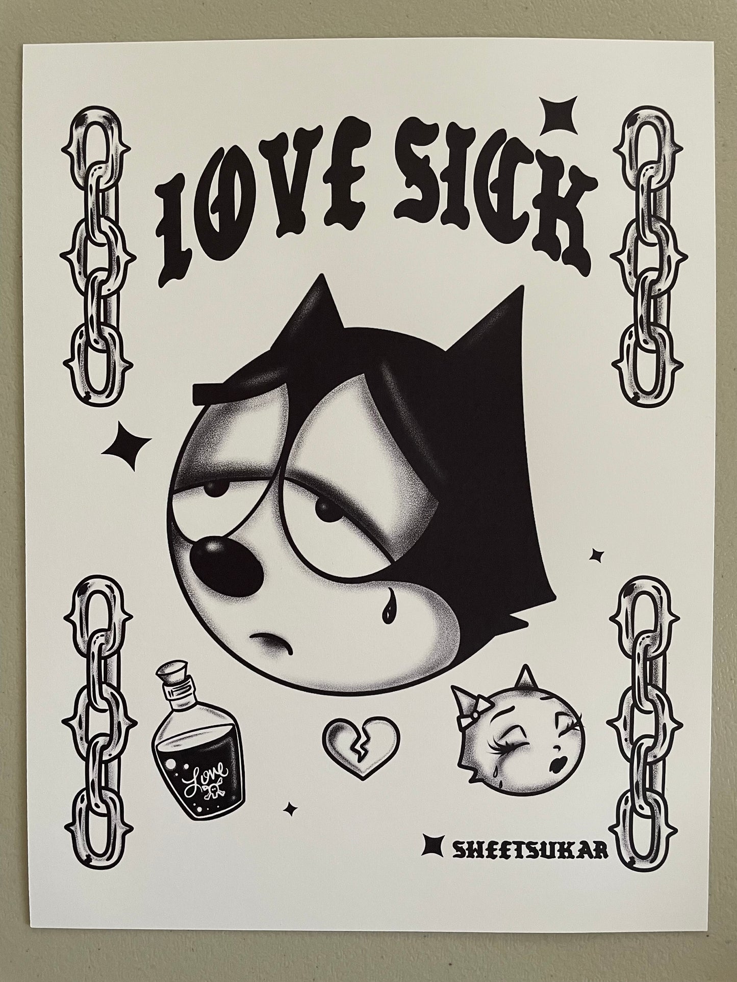 Love Sick Print