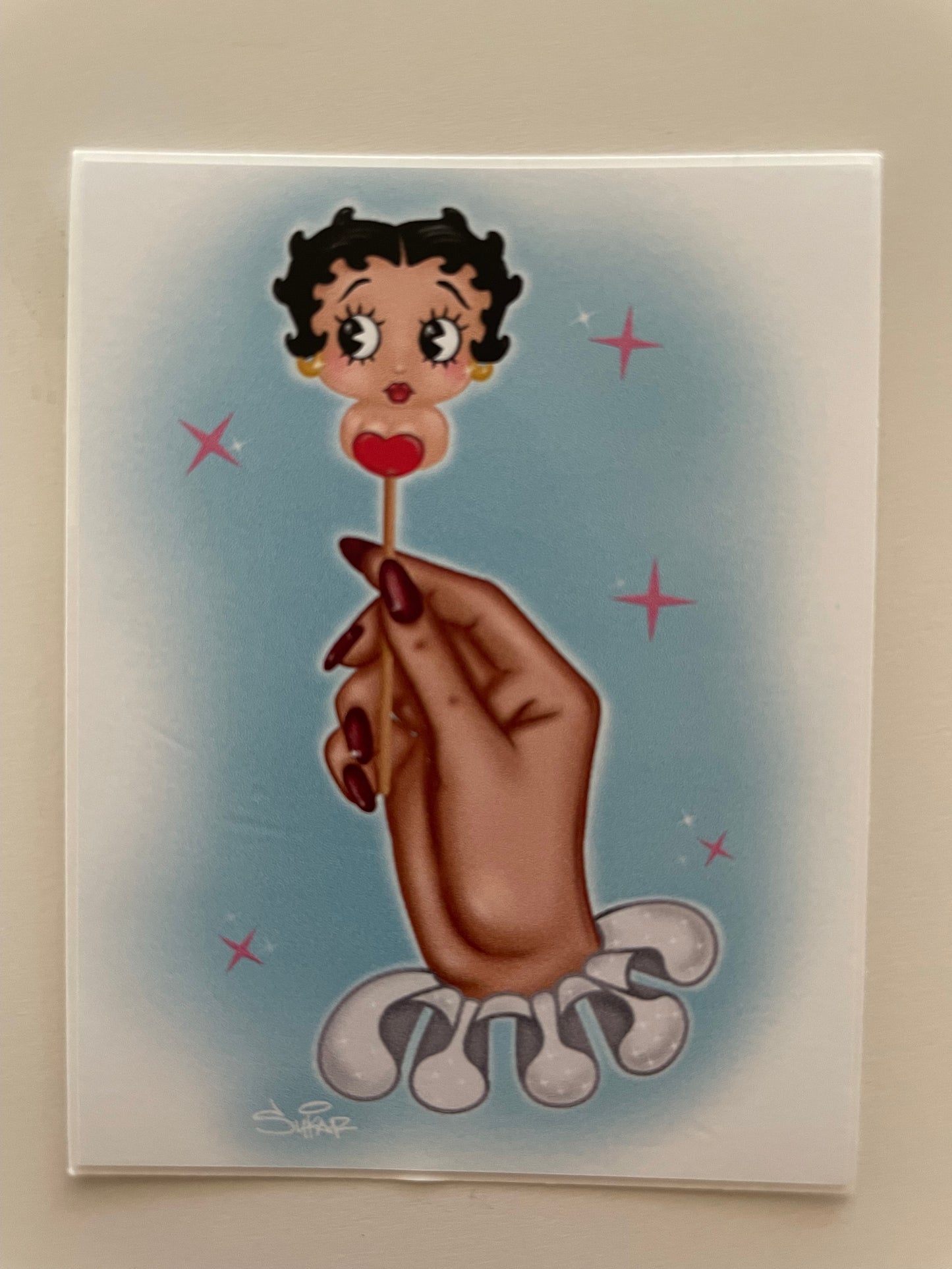 Betty Pop sticker