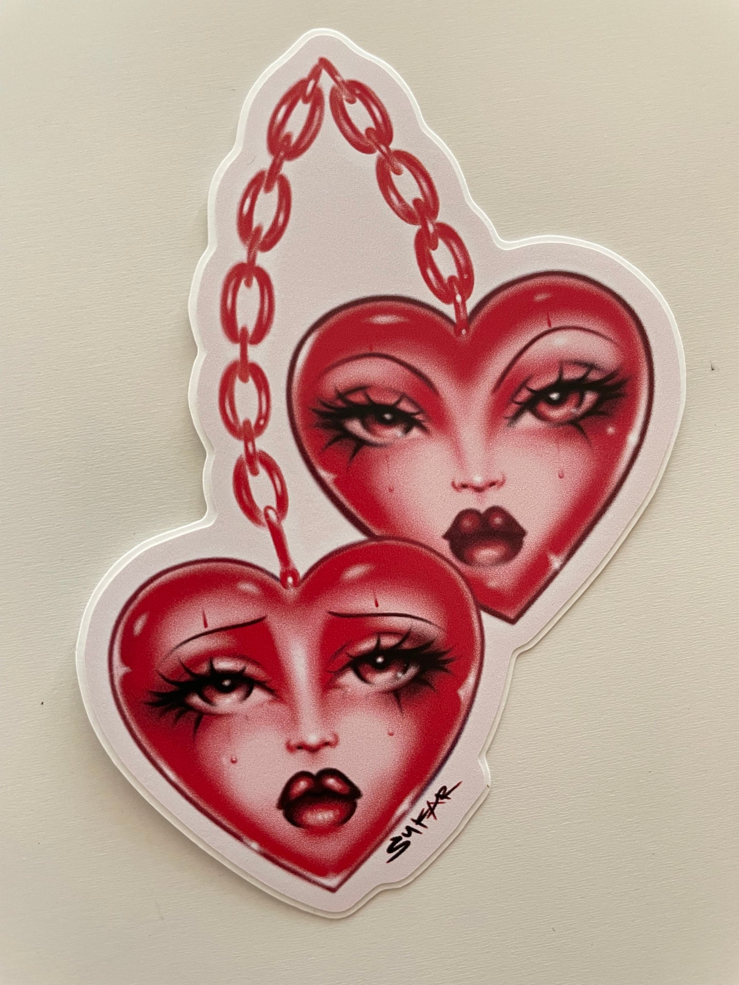 Love on Lock sticker