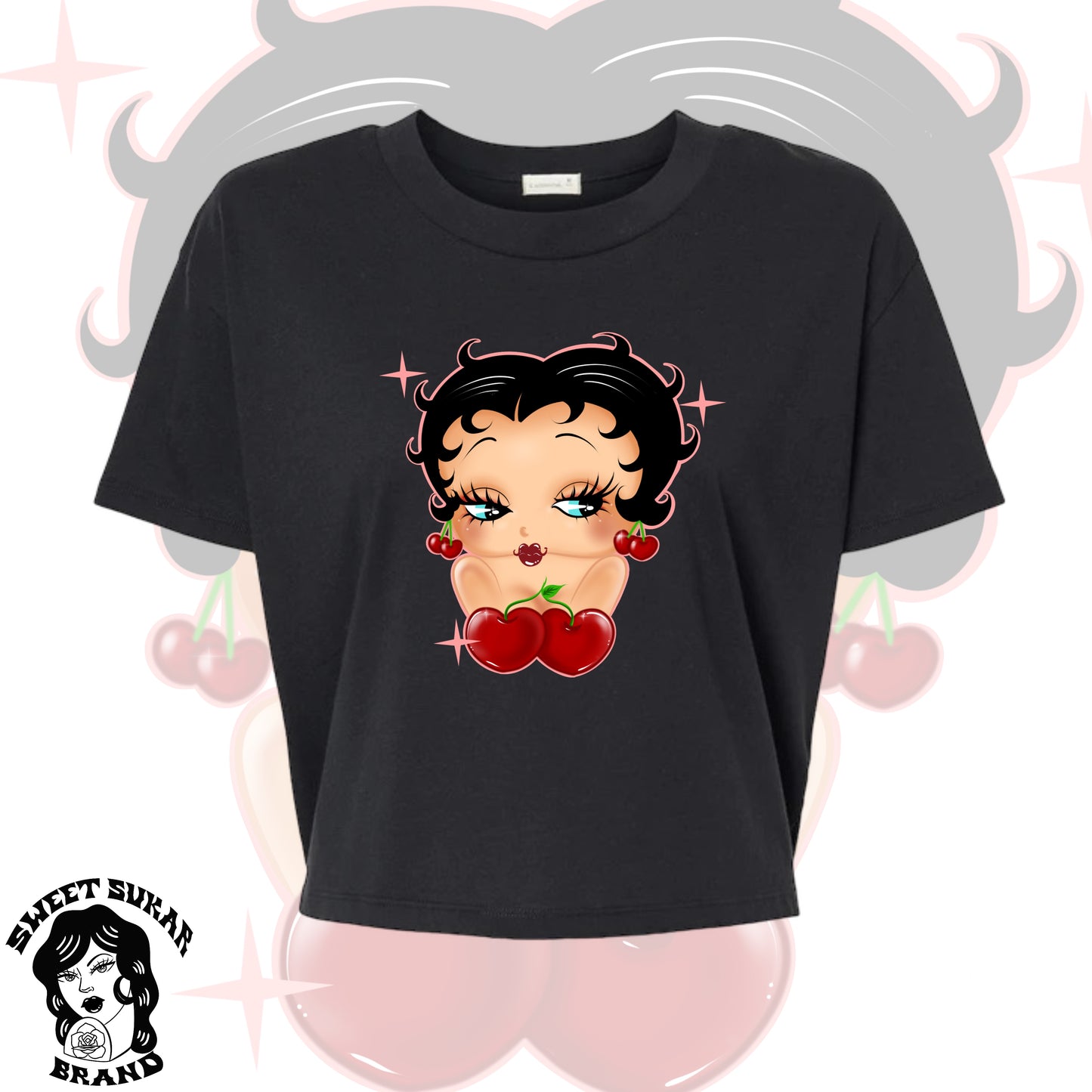Poppin Betty womens crop top π