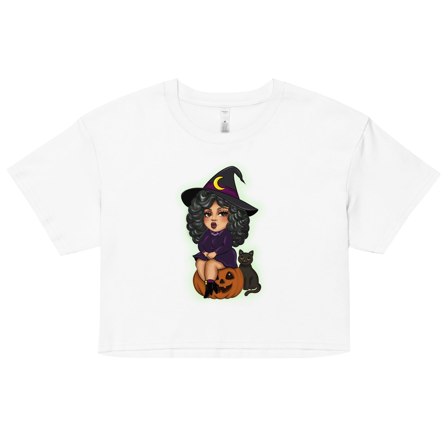 Thick and Spooky crop top