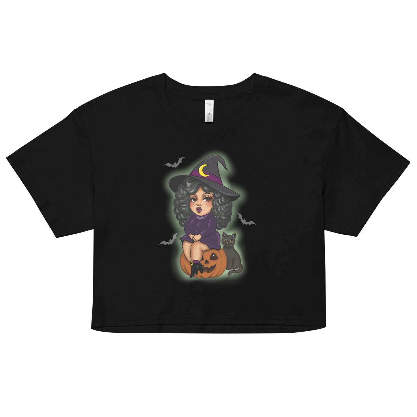 Thick and Spooky crop top