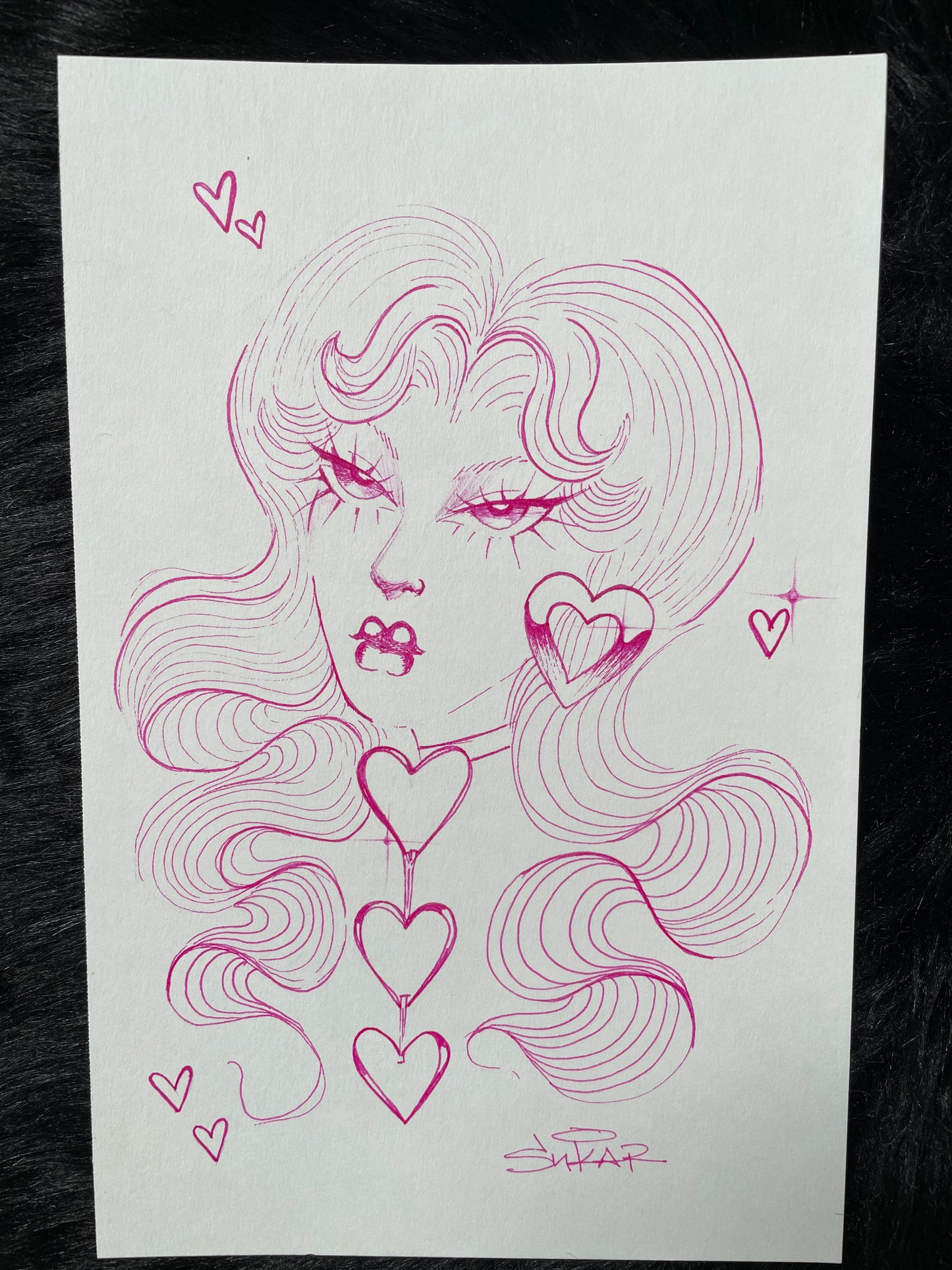 I Heart You Original and print