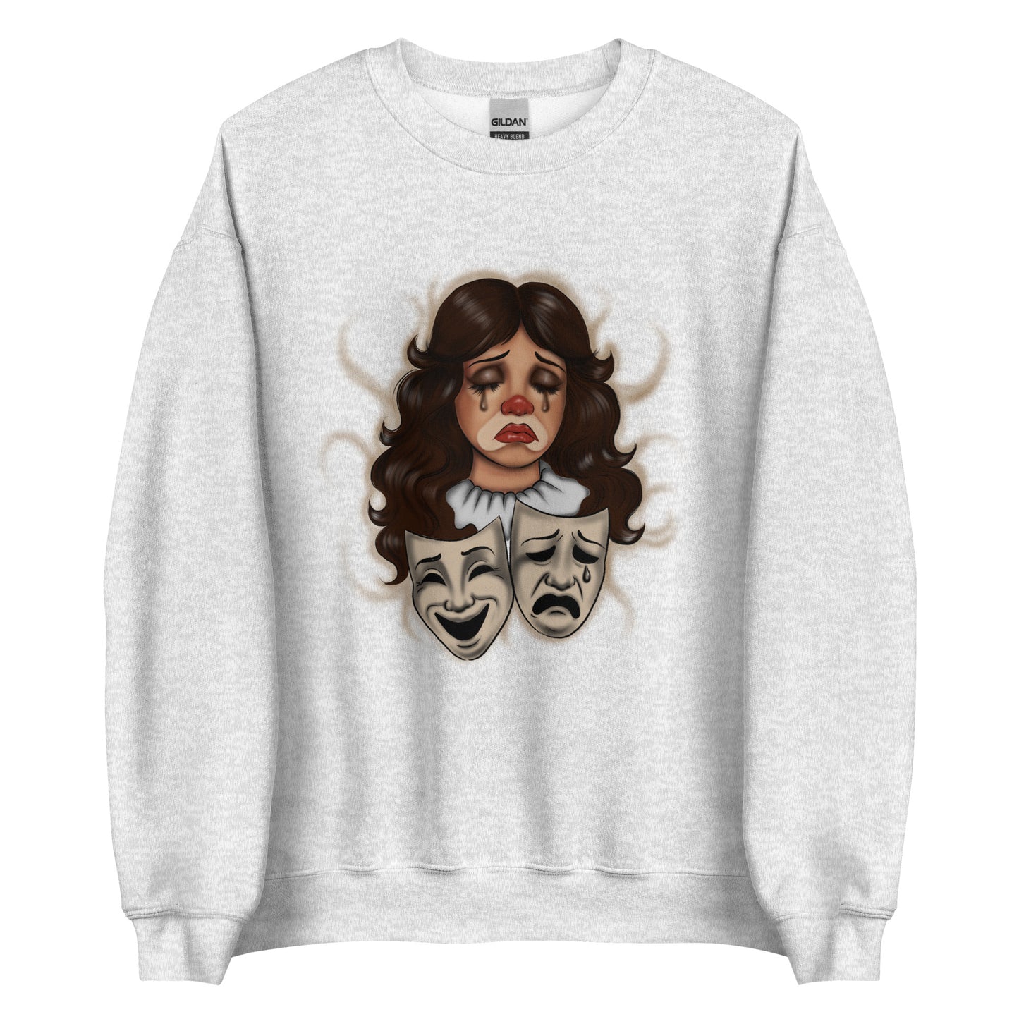Pushing Thru crewneck sweater