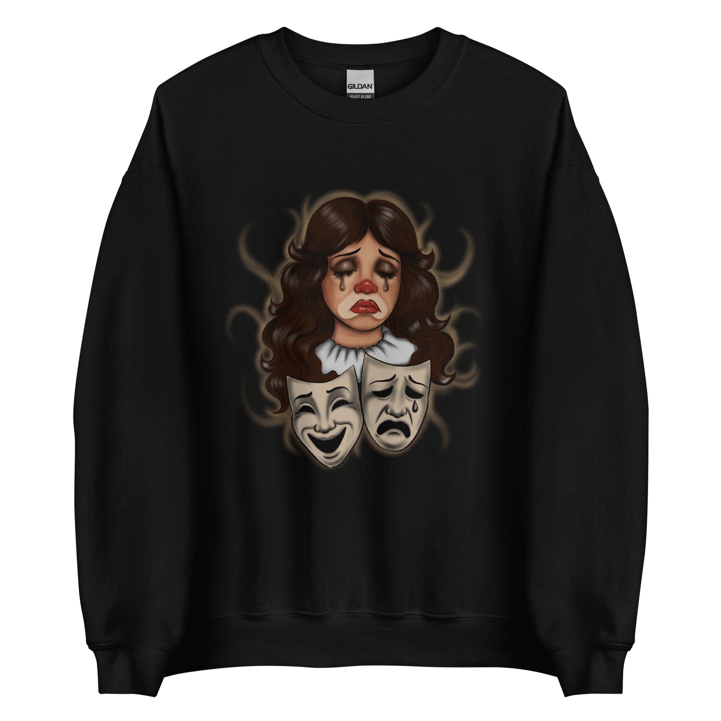 Pushing Thru crewneck sweater