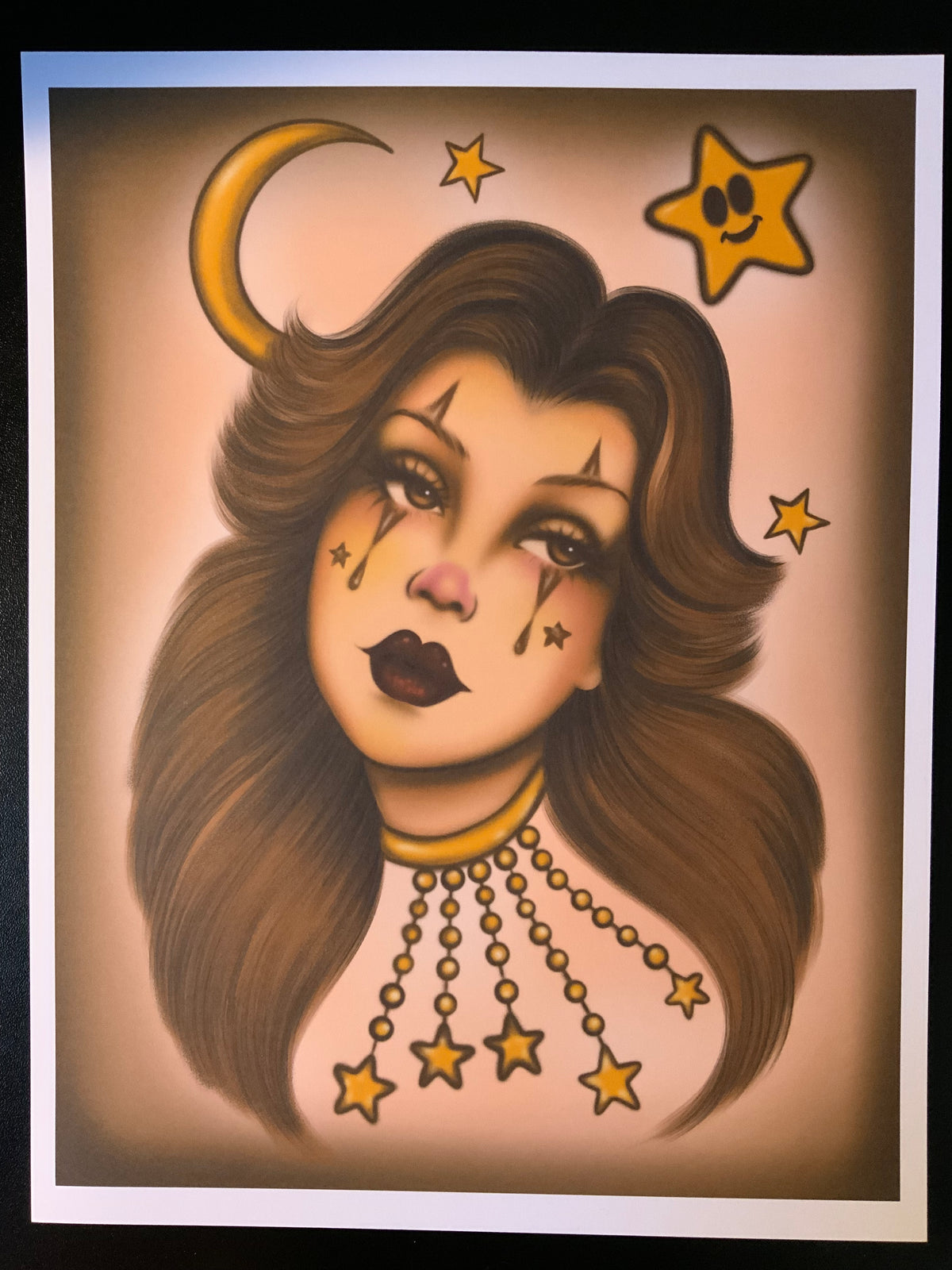 The Moon and the Stars print