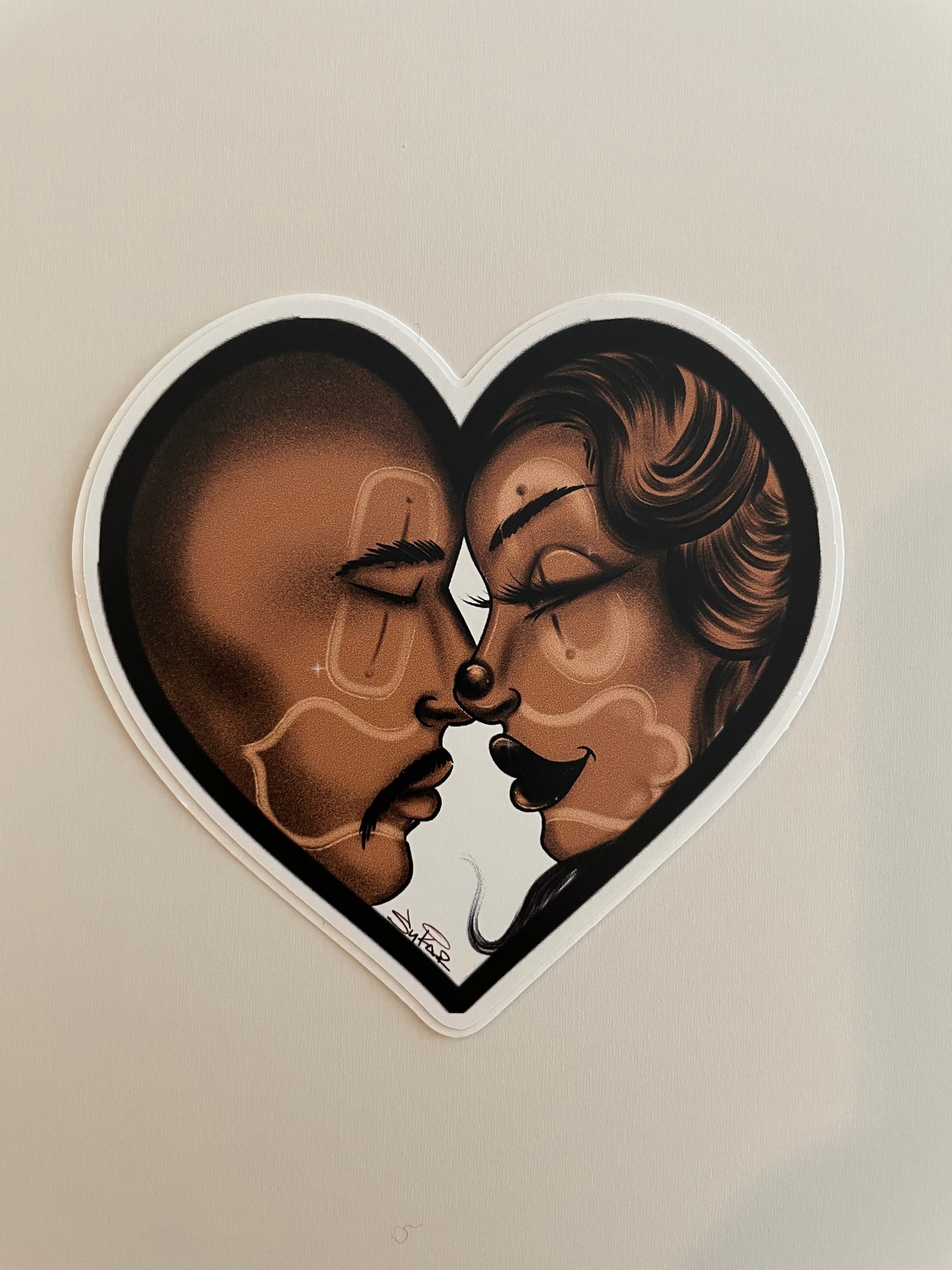 My Love Brown sticker