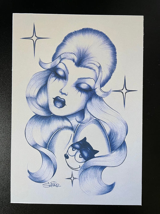 Hey Kitty Kitty print