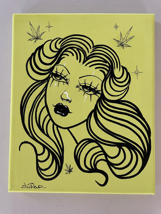Miss MJ painting