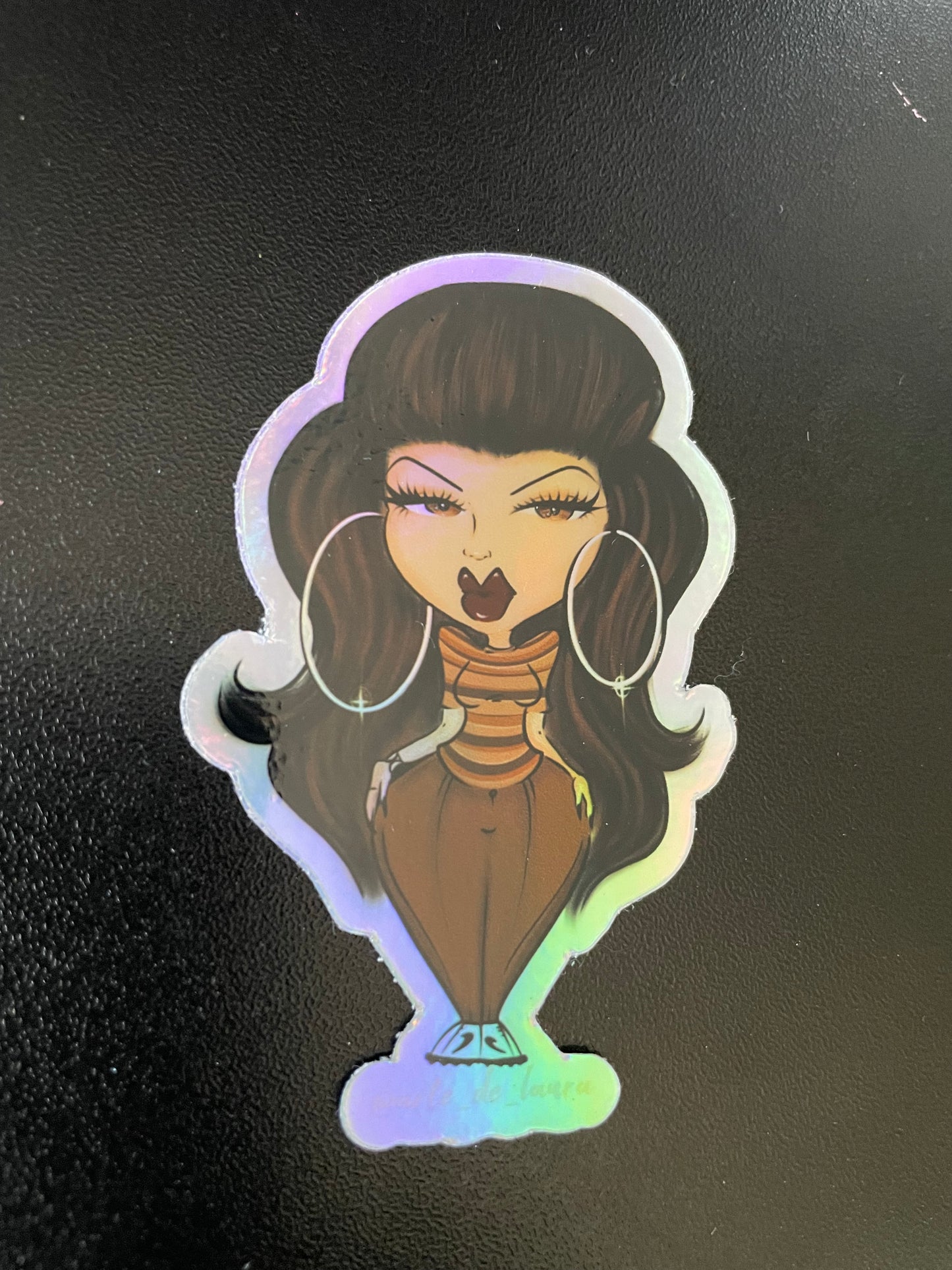 Holographic stickers