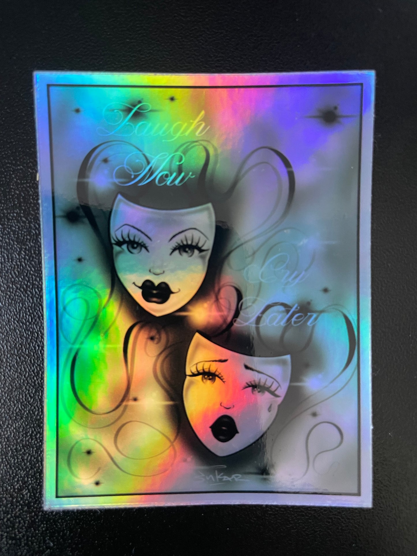 Holographic stickers