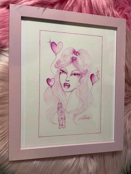 Not Your Fool original drawing