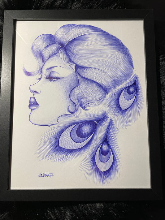 Diosa original drawing