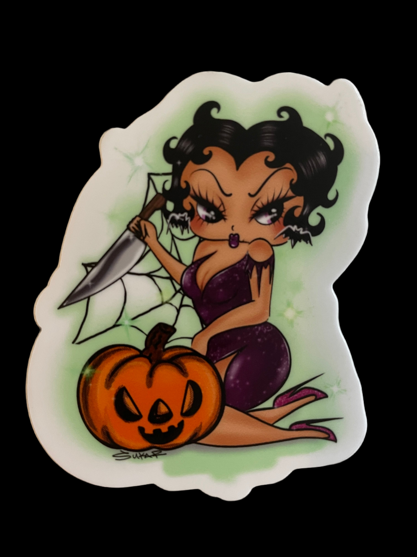 Mistress of the Night sticker