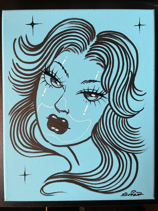 Blue Skys painting