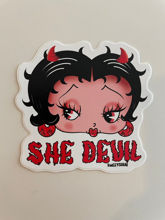 She Devil sticker