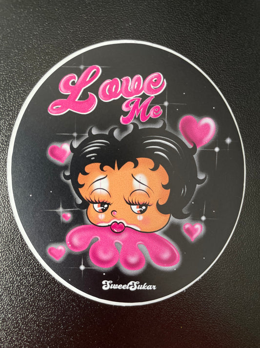 Love Me Betty sticker