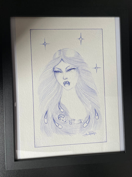 Because- original drawing