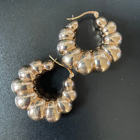 Chunky earrings