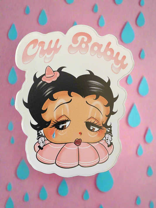 Cry Baby sticker