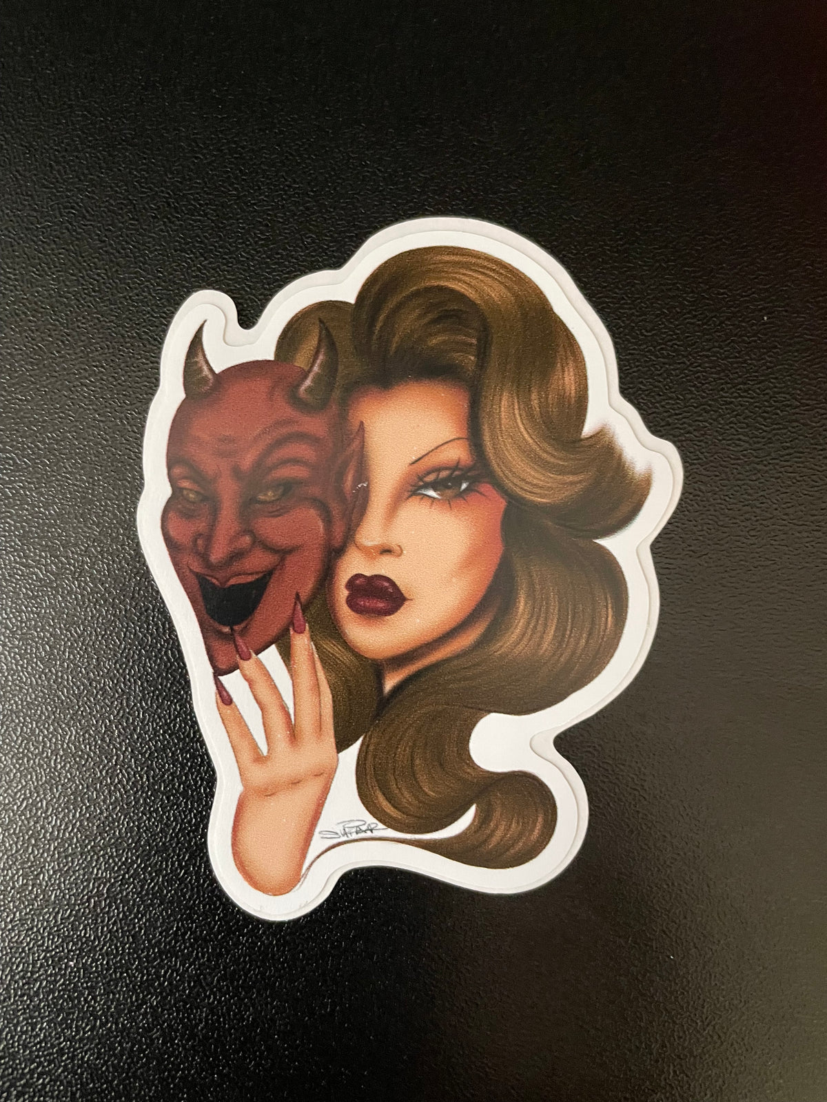Devilish stickers