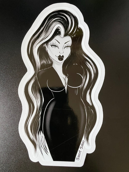 Vampira Large sticker