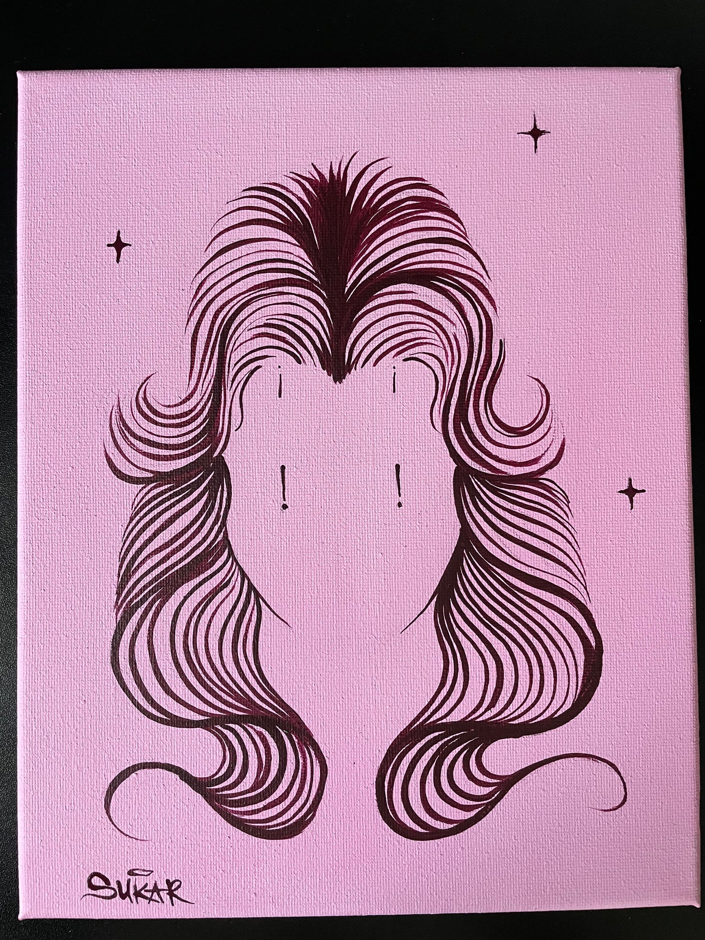 The Hair painting