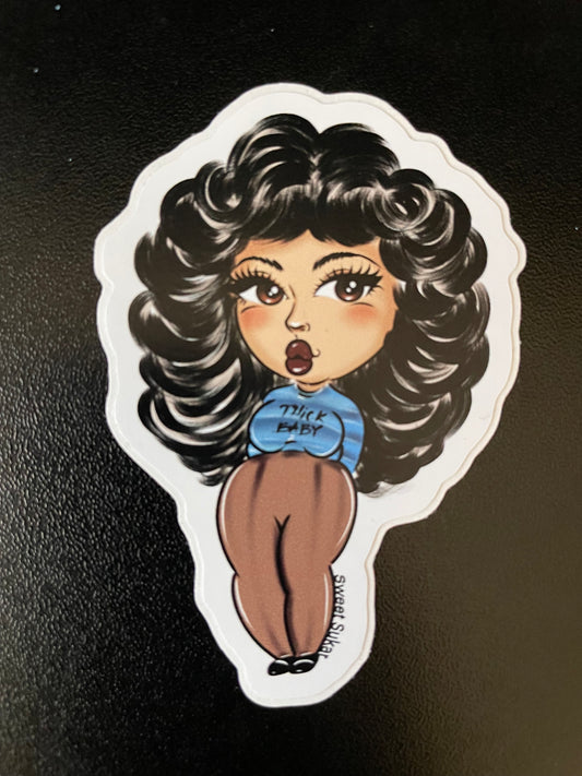 Thick Baby sticker