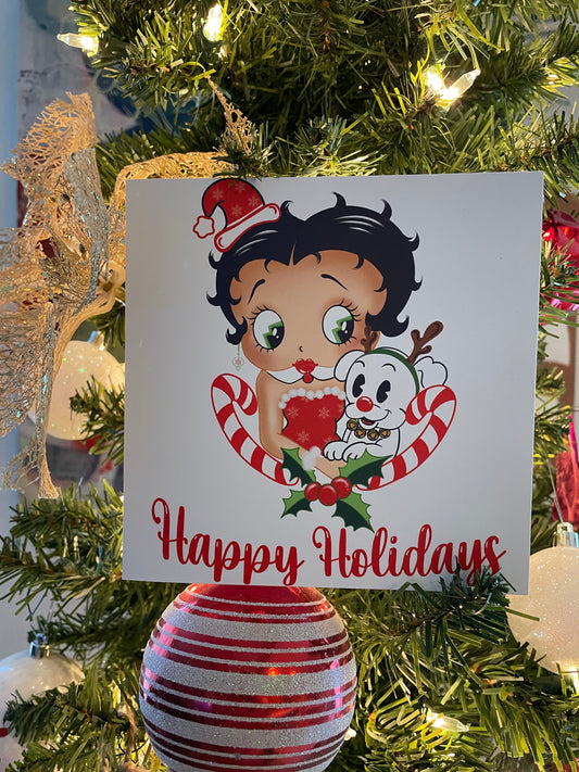 Holiday Betty card