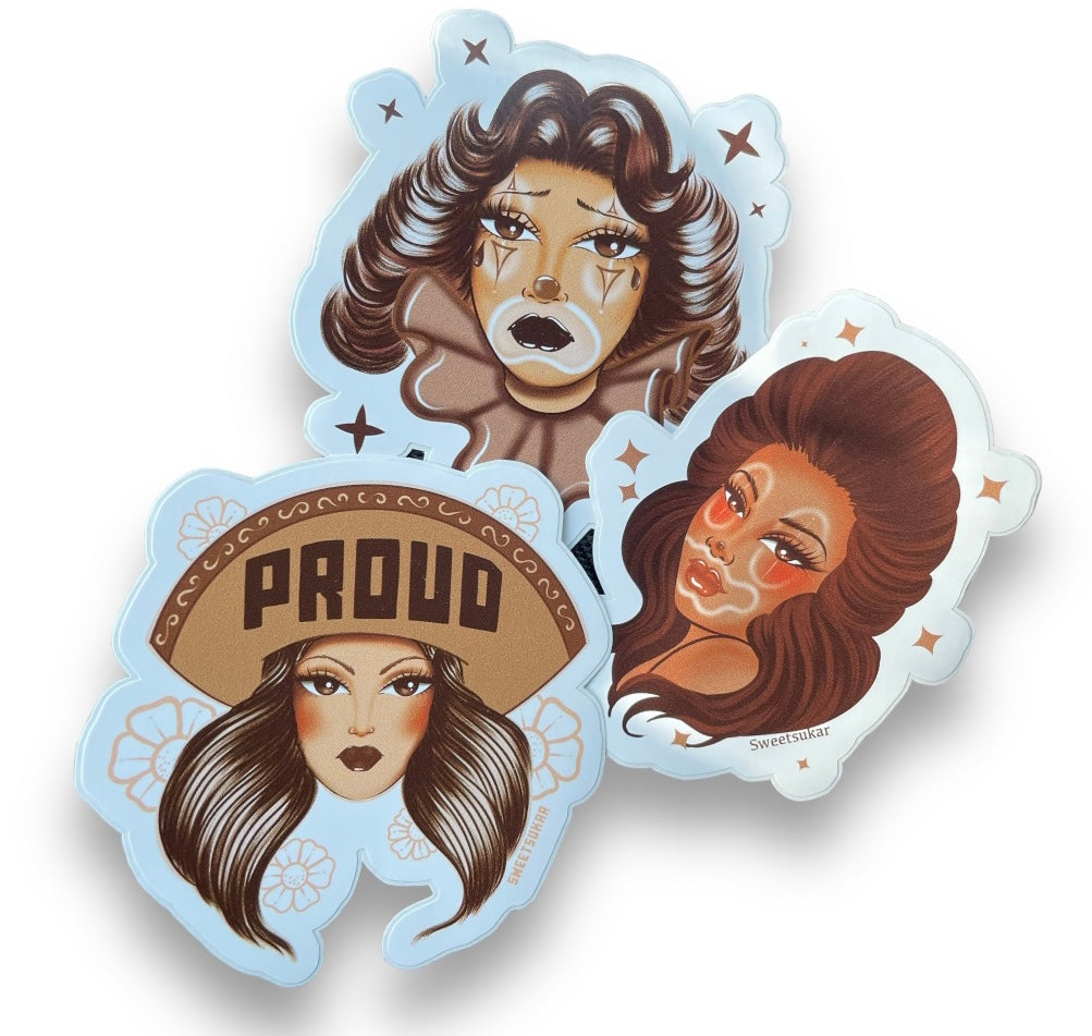 Brown Beauty’s sticker pack