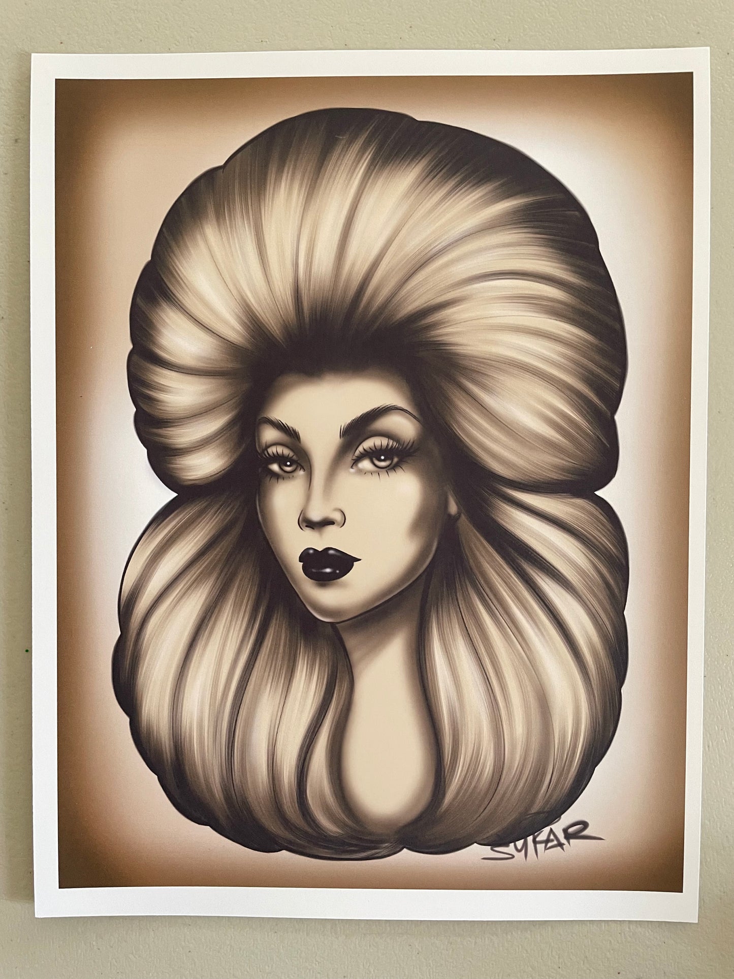 Big Hair, Big Dreams print