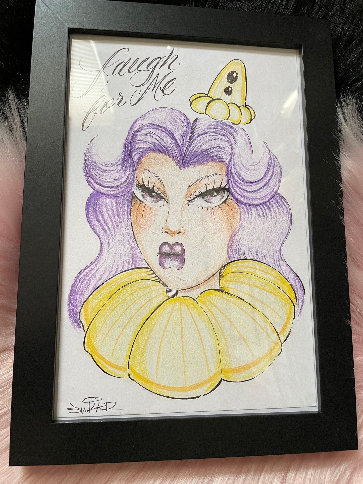 Laugh for Me original drawing