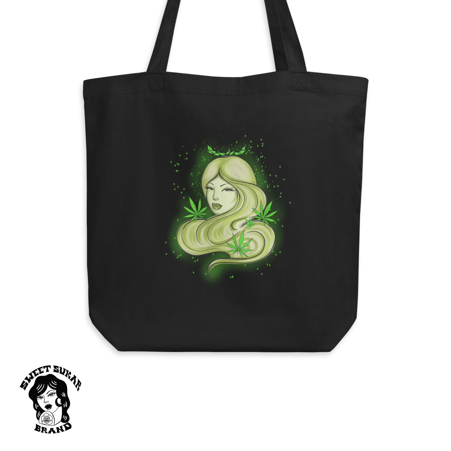 Green Queen tote