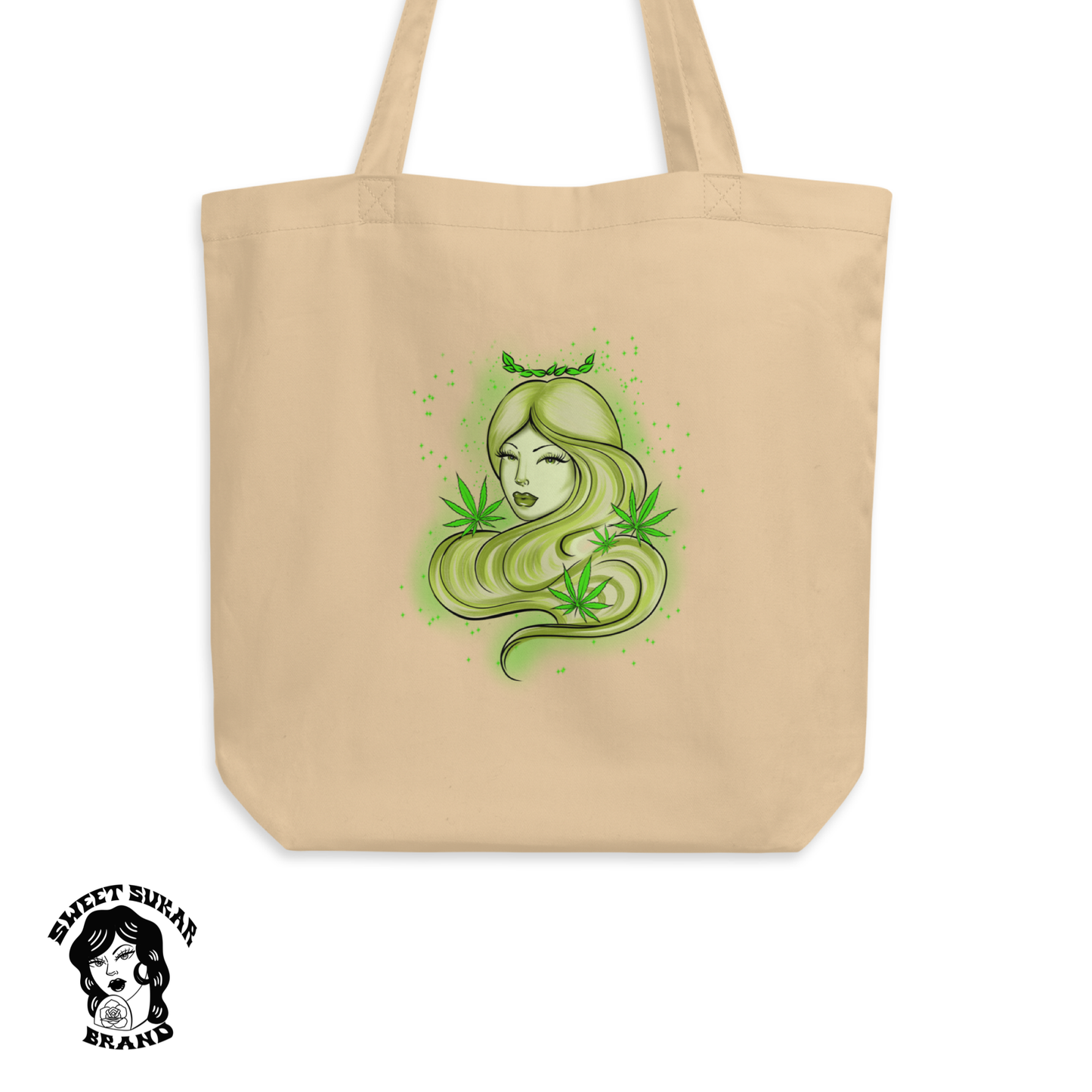 Green Queen tote