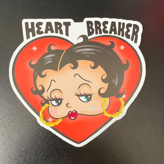 Heart Breaker large sticker