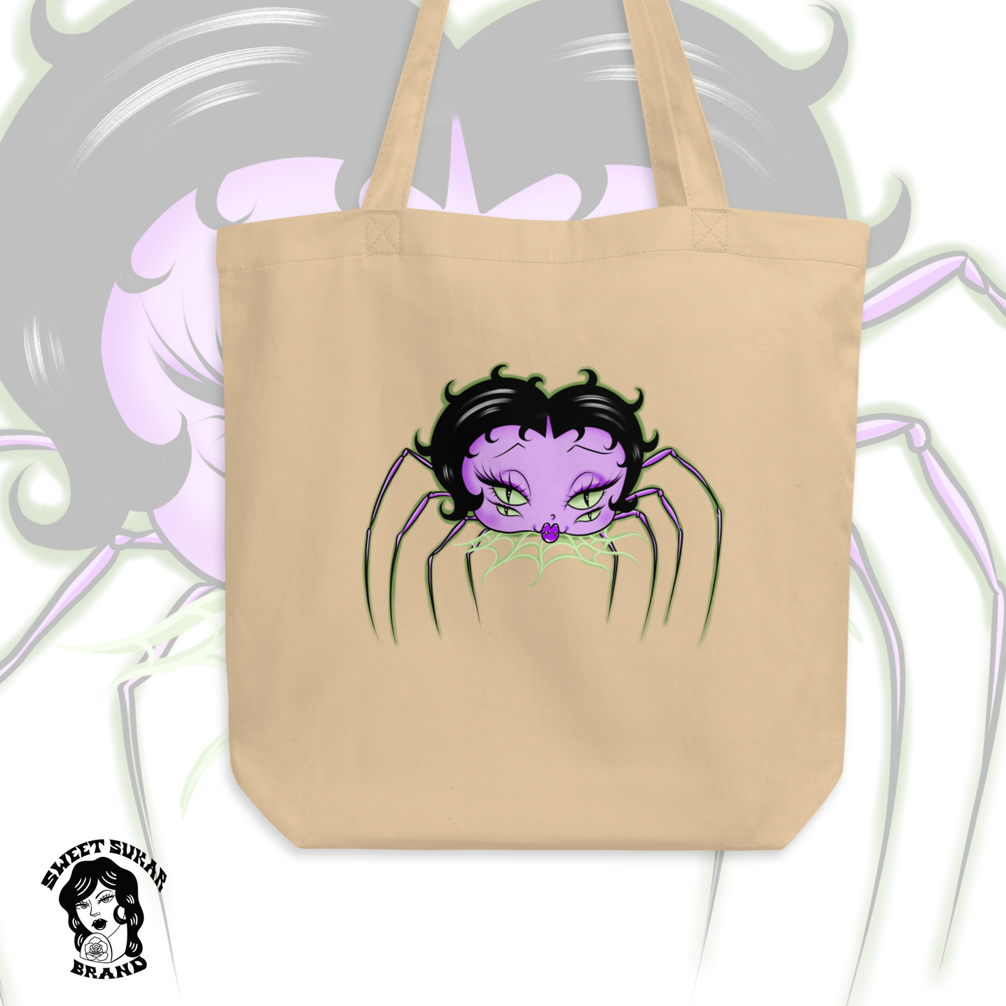 Spider Lady Betty tote