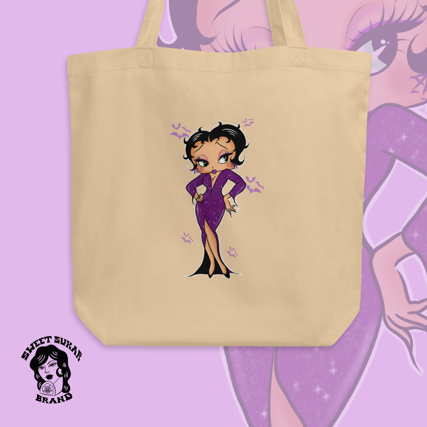 Vampira Betty tote