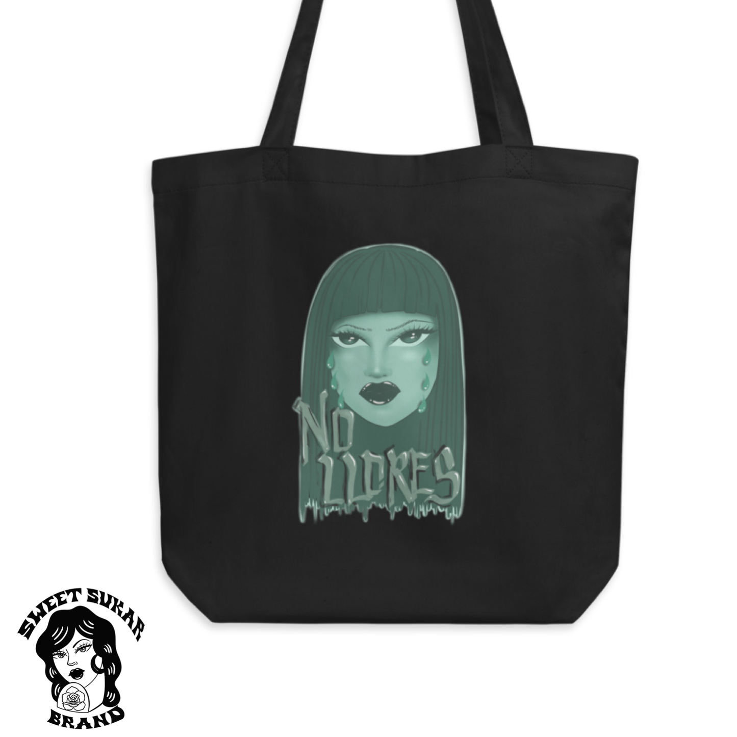 No Llores tote bag