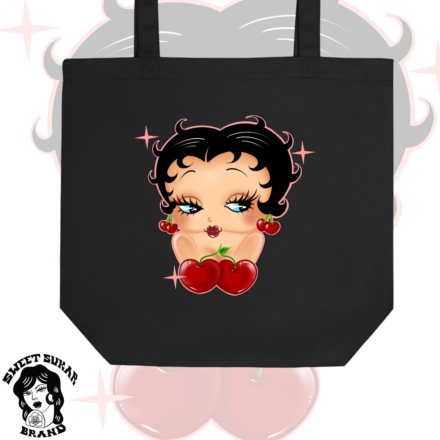 Poppin Betty tote bag 🍒