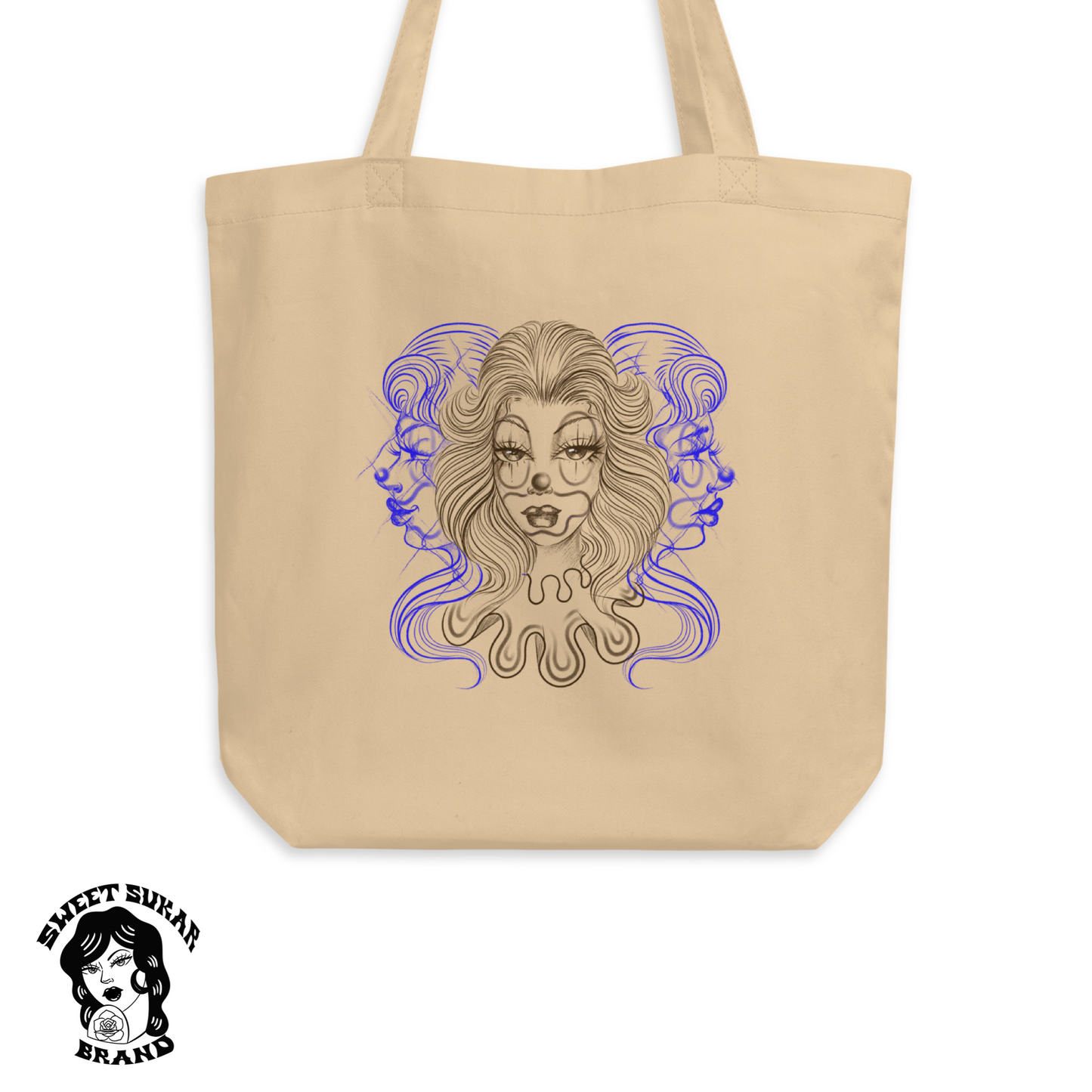 Sometimes Happy tote bag