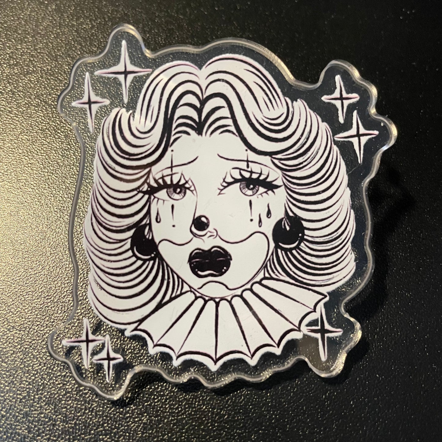 Miss Blue pin