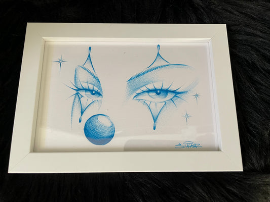 Clown Eyes drawings